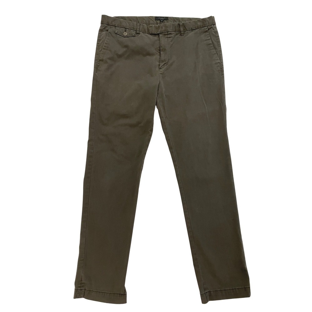 Men's Ted Baker Khaki Green‎ Genay Trousers Chino W36x30 Pants